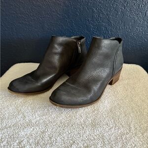 Women's Lucky Black Ankle Boots